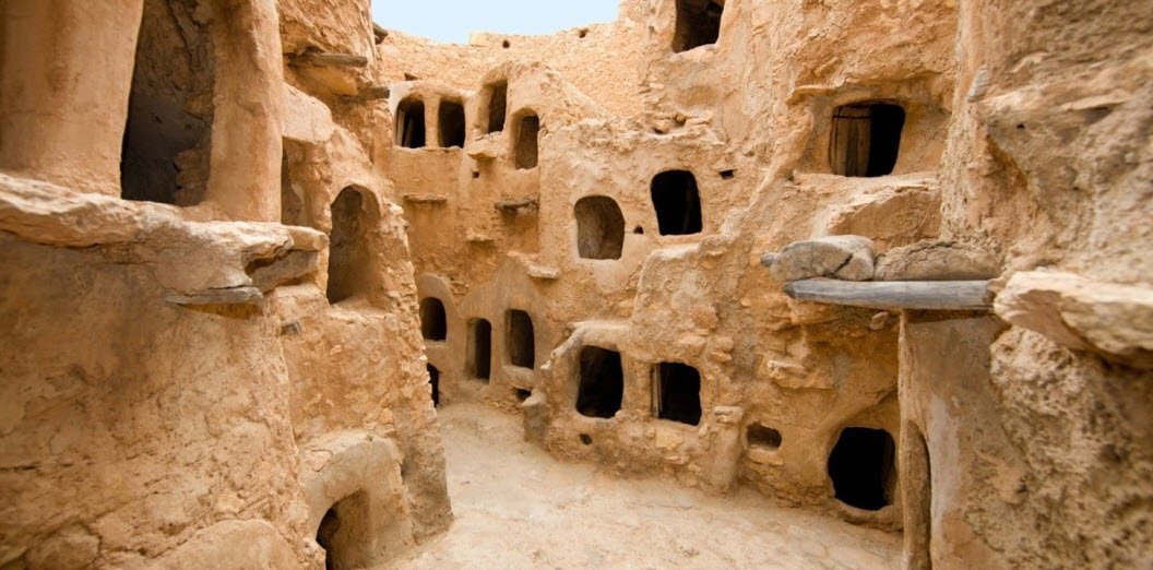 Nalut Old Town and Granary, Nalut, Nafusa Mountains, Libya